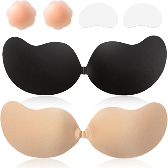 Amazon Essentials Other - Strapless wireless stick on bras set - size A